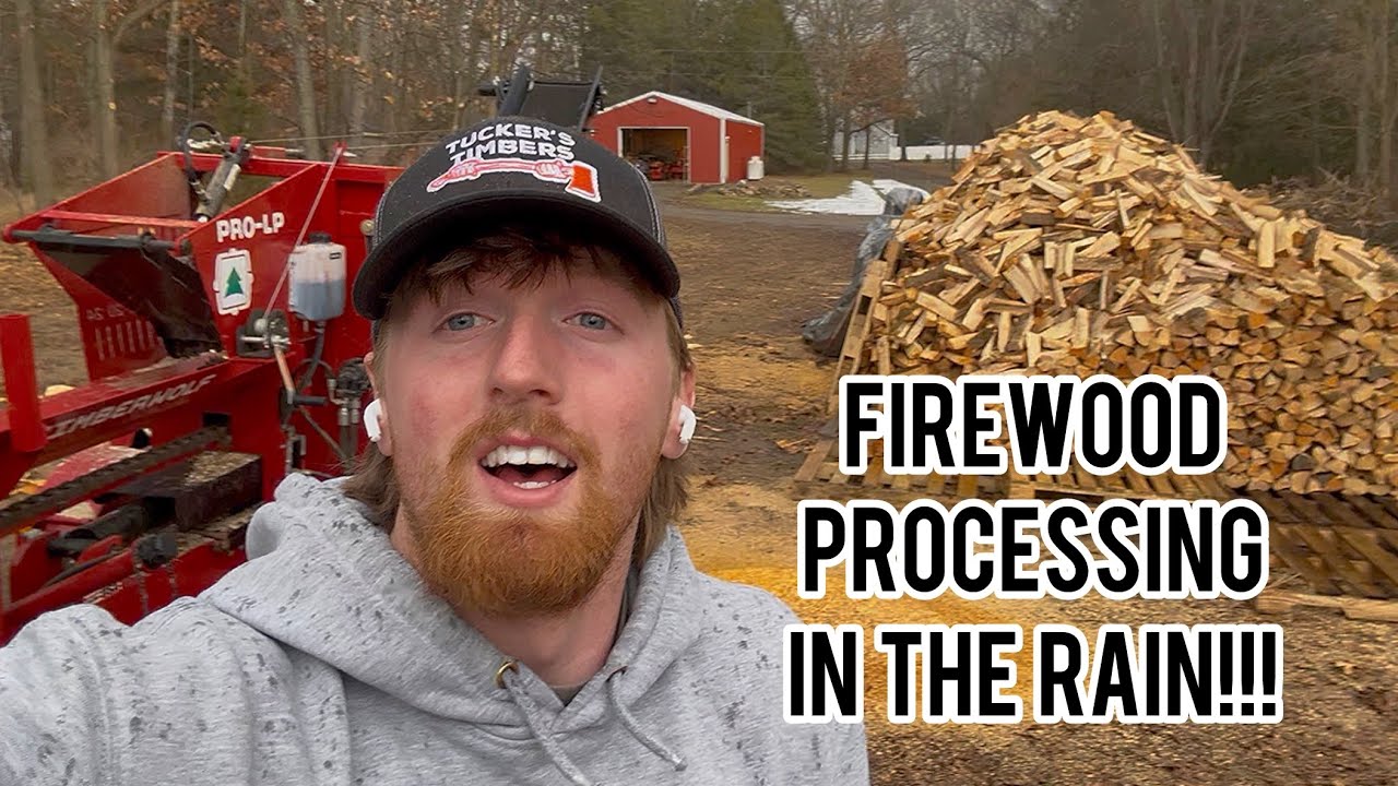 Heavy Wet Firewood Processing
