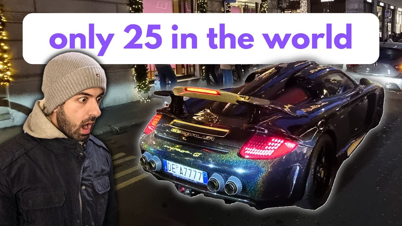 Spotted a Gemballa Mirage GT Gold Edition in the most expensive shopping street in the world.