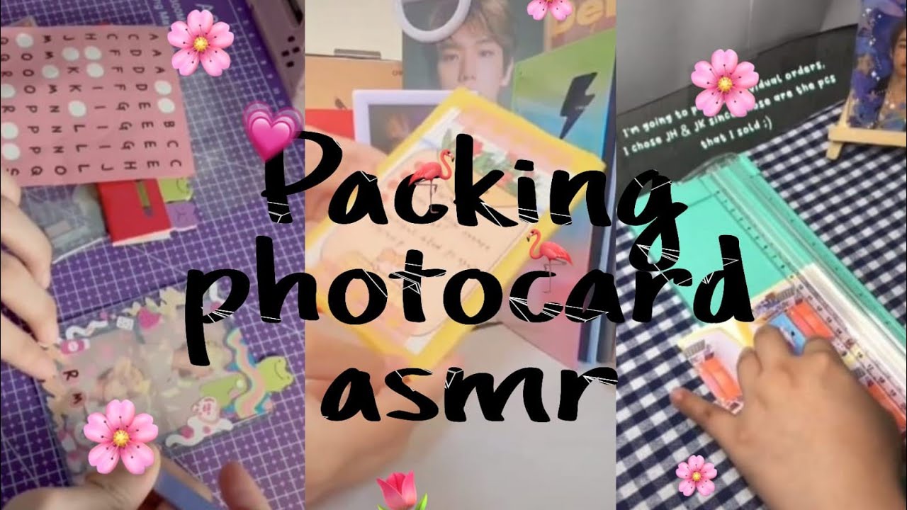 Packing Photocard | TikTok Videos Compilation | Asmr Satisfying