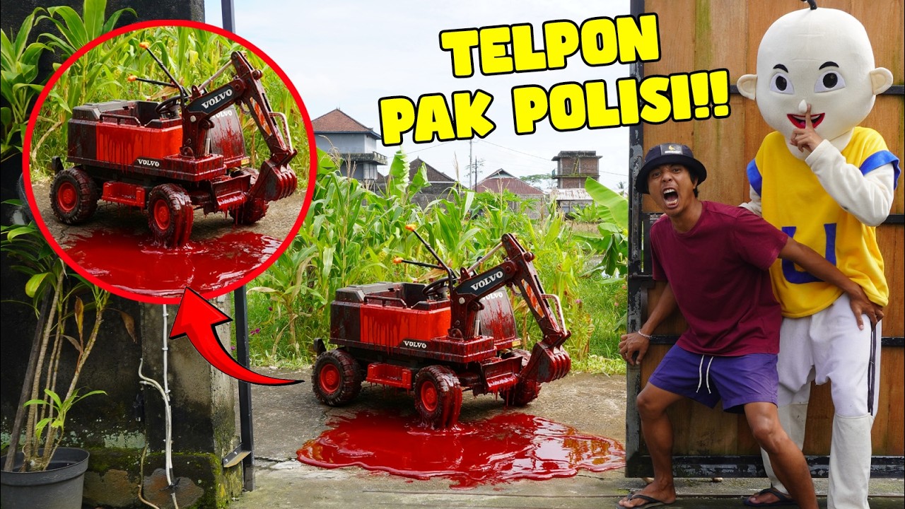 KALAU KALIAN KETEMU ESKAVATOR BERD4R4H CEPAT LARII!!!?