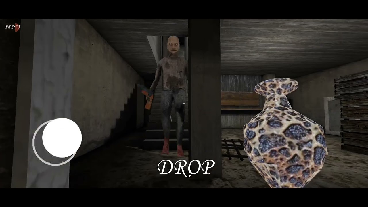 Granny resurgence version 0.1.9 nhiều lỗi chơi bình thường mời grandpa shotgun cane die day5 hahaha 