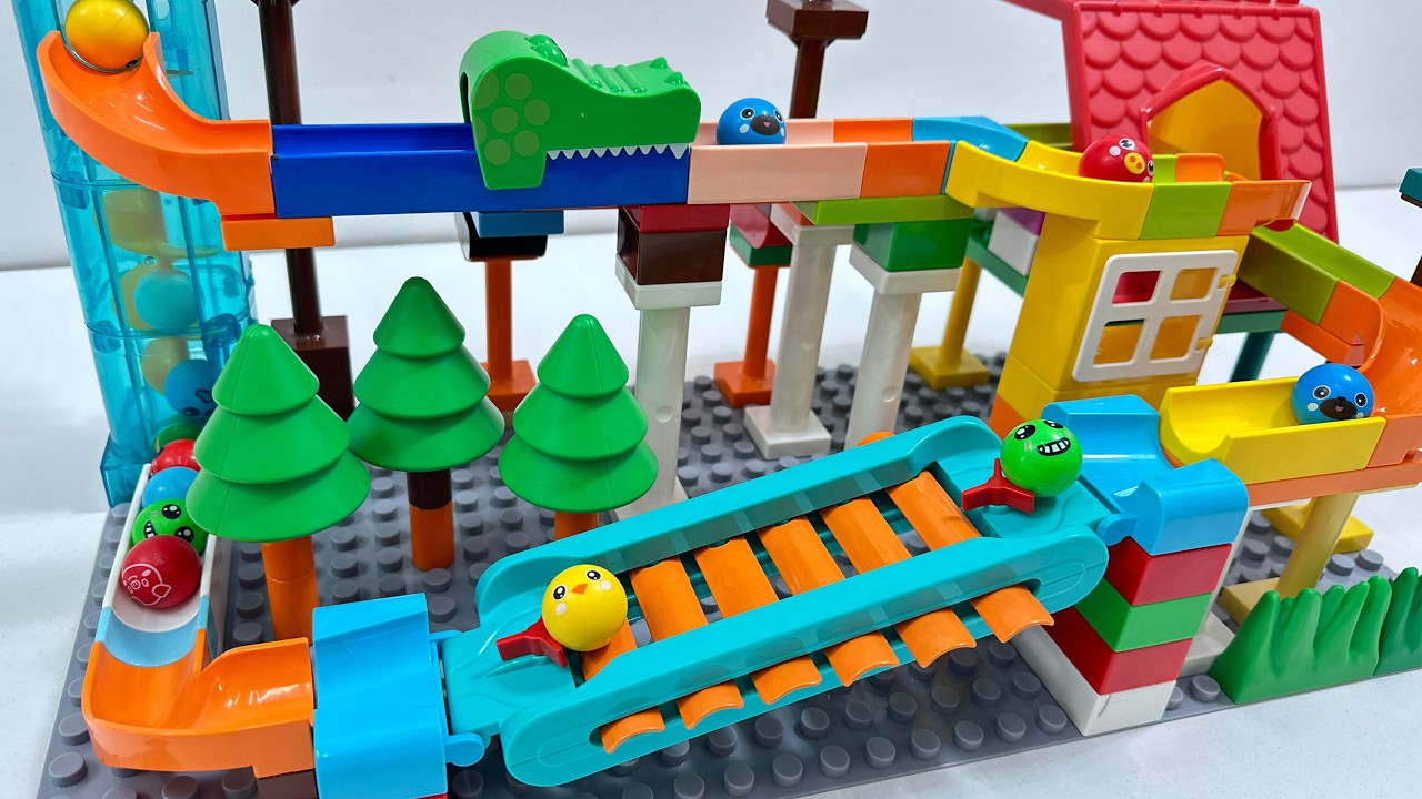 Satisfying LEGO Duplo Marble Run Mix | Epic ASMR Coaster + Maze + Wonderland!