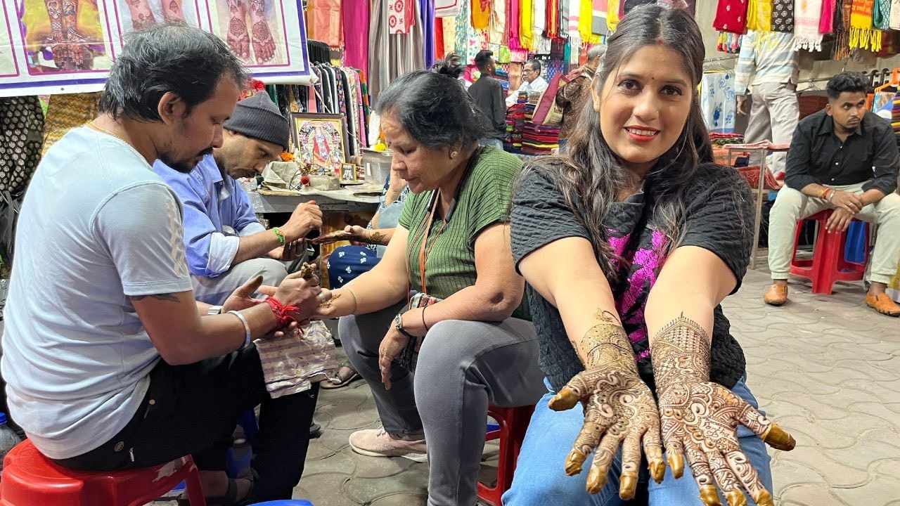 Gariahat Mehendi Street Shop | Mehendi Market Gariahat Kolkata