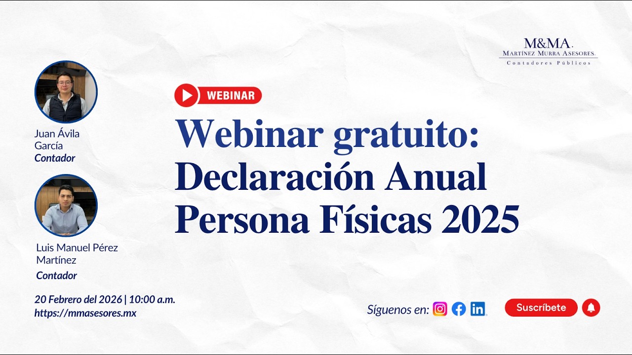 Webinar | Declaración Anual Persona Morales 2025