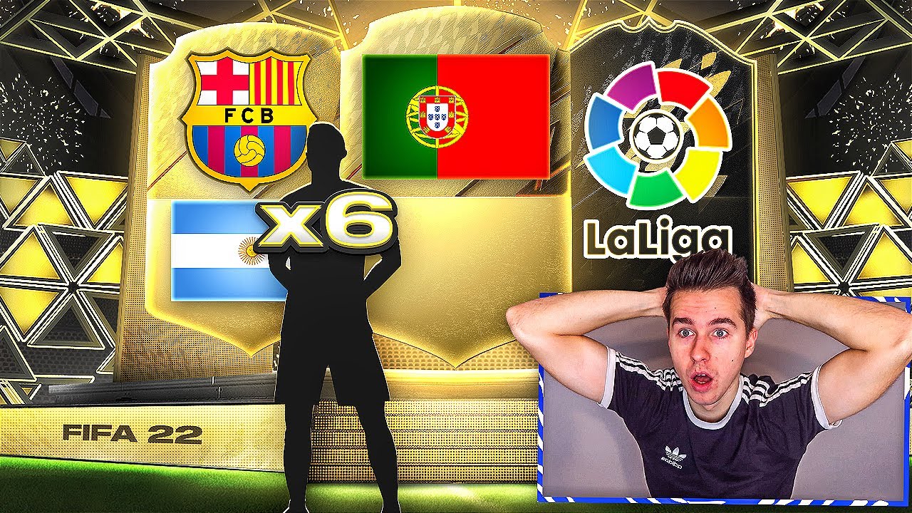 FIFA 22 - TRAFIŁEM 6x POTĘŻNY WALKOUT w PIERWSZYM PACK OPENINGU!