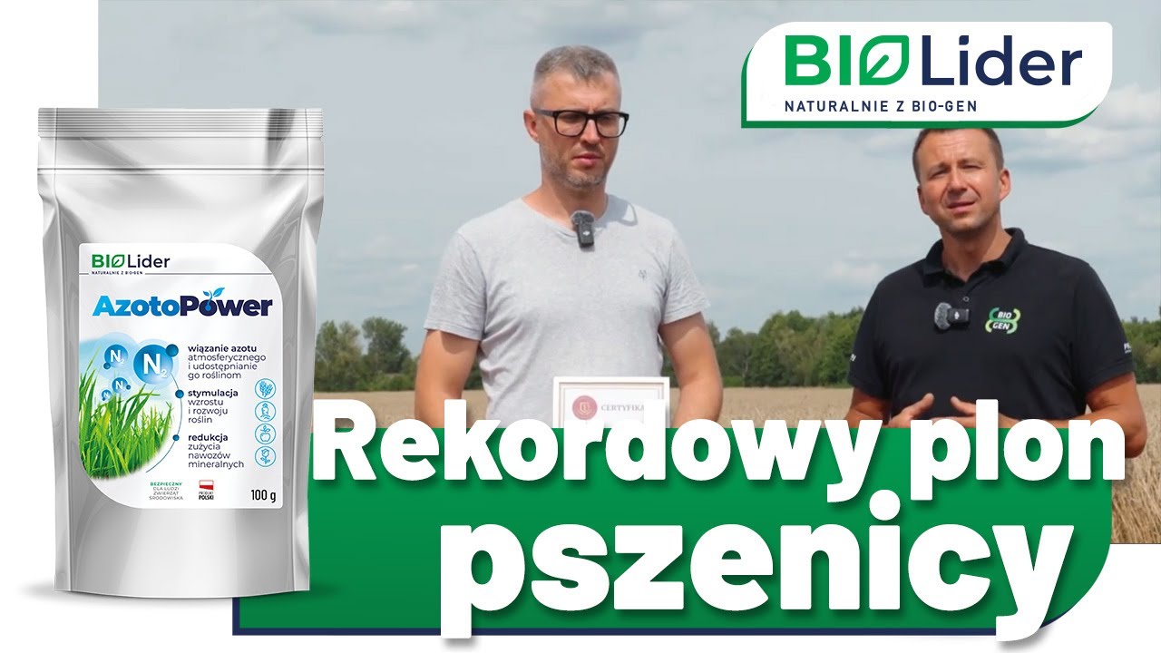Rekordowe plony pszenicy! 🌾 Hybrydowa technologia BIO-GEN, Bio-Lider i PROCAM w akcji