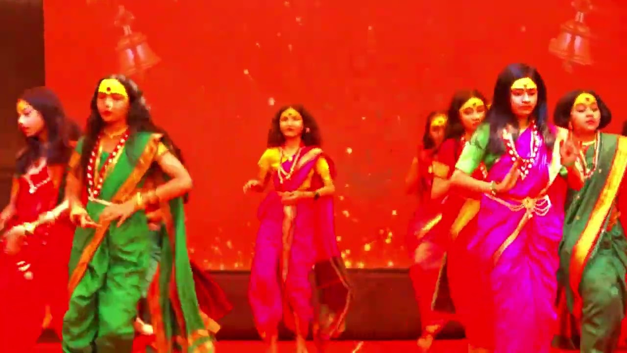 Mumbai - The City Of Dream ! Mumba Devi Dance ( Std 6)