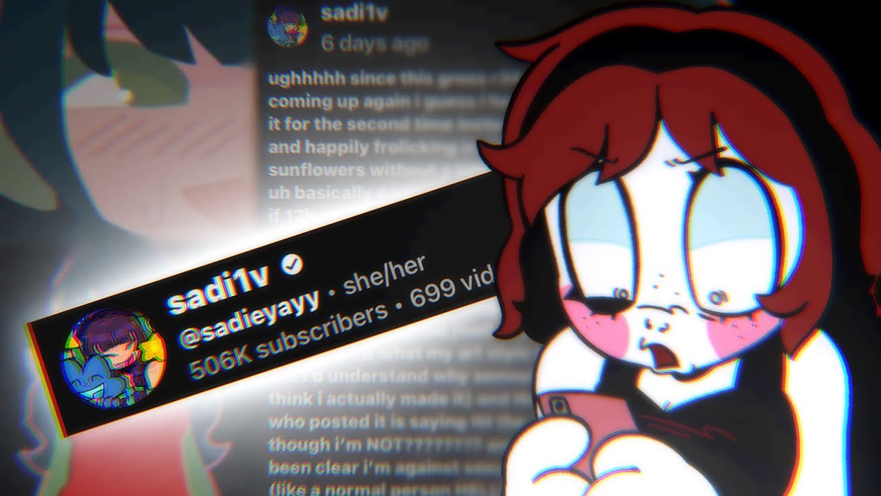 Someone drew WHAT of Sadieyayy?!? || (art + commentary)