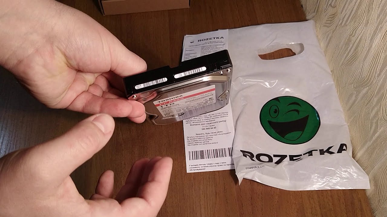 Обзор HDD Toshiba P300 1TB из Rozetka