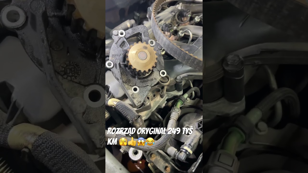 Rozrząd oryginał 249 Tys Km Volvo V50 2.0D #mechanic #mechanical #polecam #naprawa
