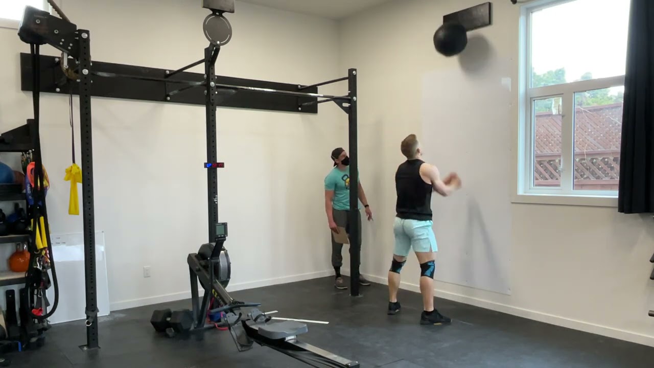 Wallball/Row workout Fikowski - Quarter Finals CrossFit