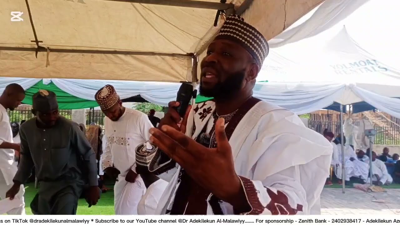 Generosity of prophet Muhammad (SAW) By Dr. Adekilekun Al-Malawy 