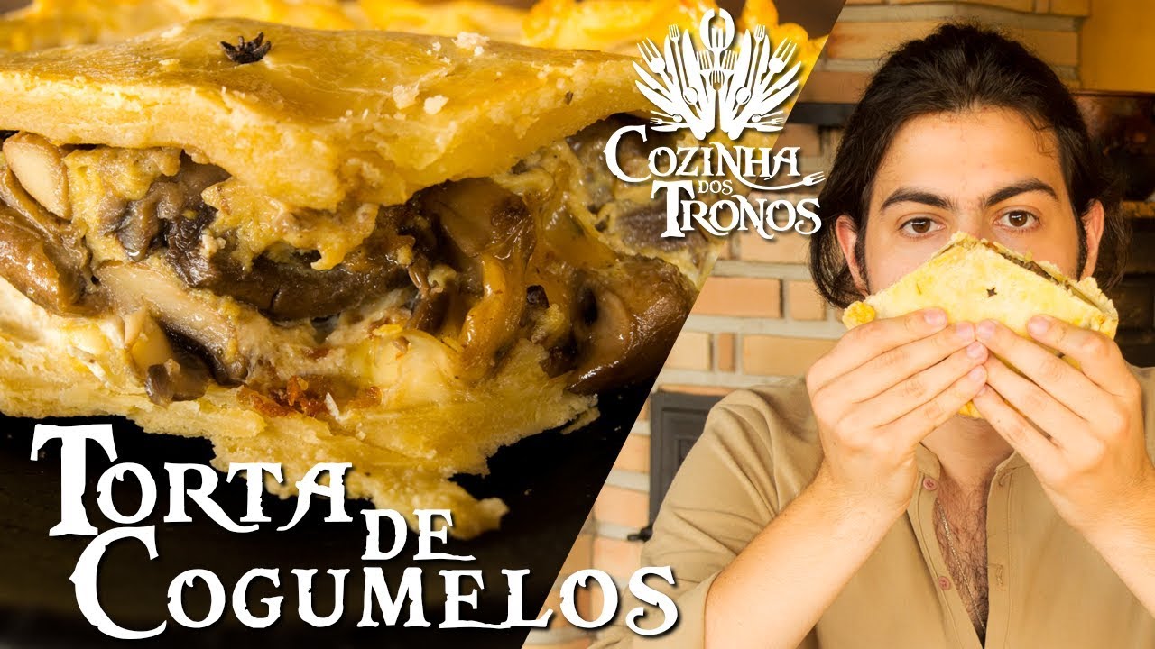 TORTA DE COGUMELO | Cozinha dos Tronos