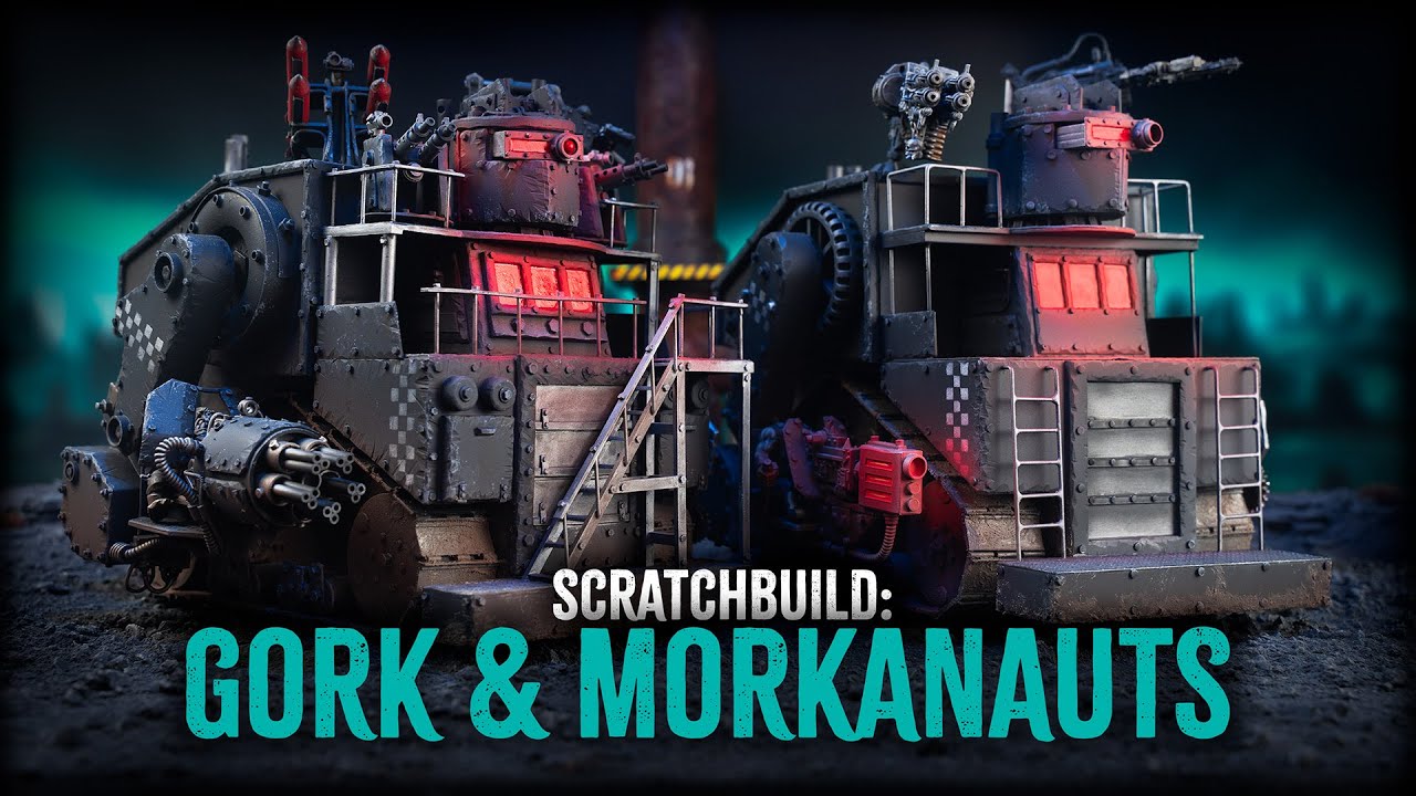 Less than £10! Ork Gorkanaut & Morkanauts for Warhammer 40k