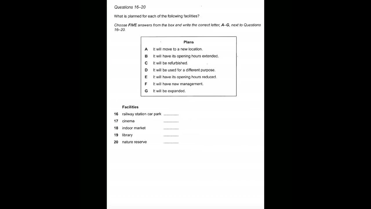 Changes in Barford over last 50 years | IELTS LISTENING TEST | SECTION-2