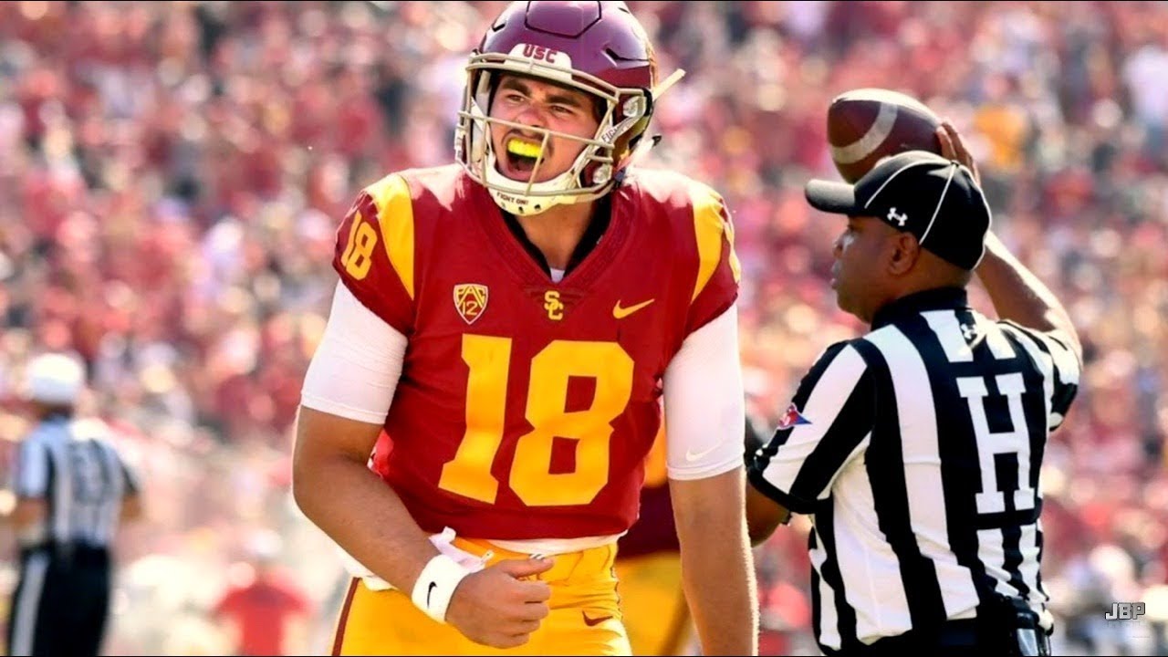 ⭐️⭐️⭐️⭐️⭐️ FRESHMAN DEBUT || USC QB JT Daniels Highlights vs. UNLV ᴴᴰ