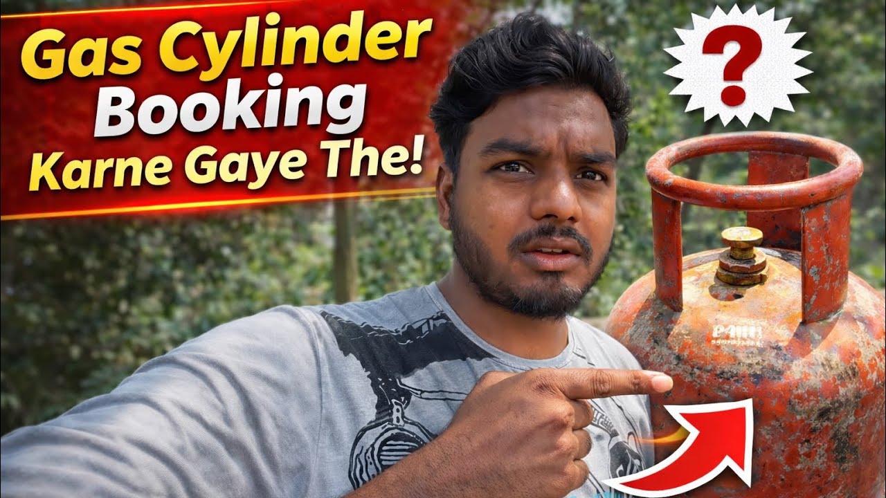 Gas Cylinder Booking Karne Gaye⛽️⛽️🧾