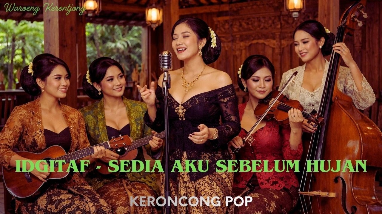 Idgitaf - Sedia Aku Sebelum Hujan | Versi Keroncong | Cover