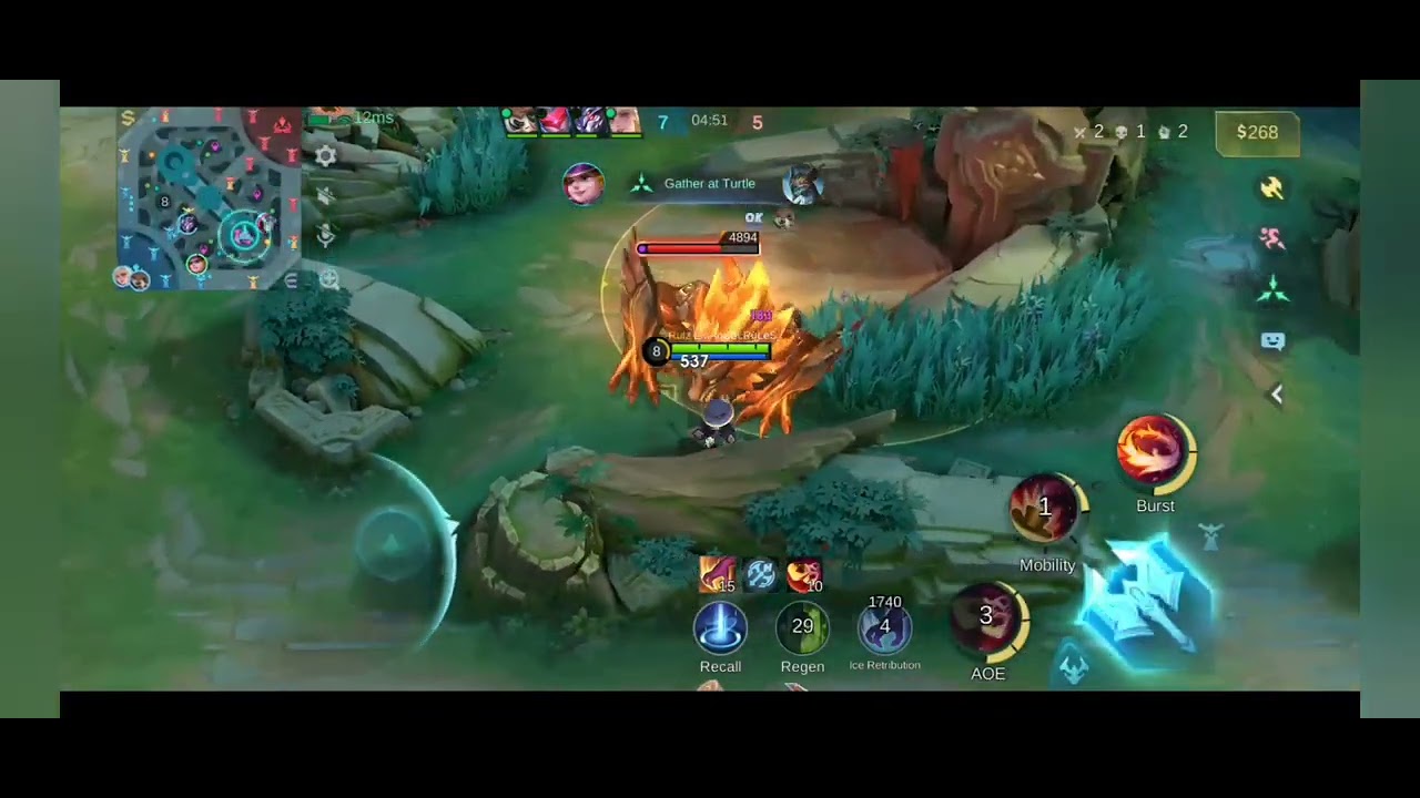 Harley best built Mobile Legends 😎 Mythic rank match gameplay hyper Harley. Easy win Jungler 😁