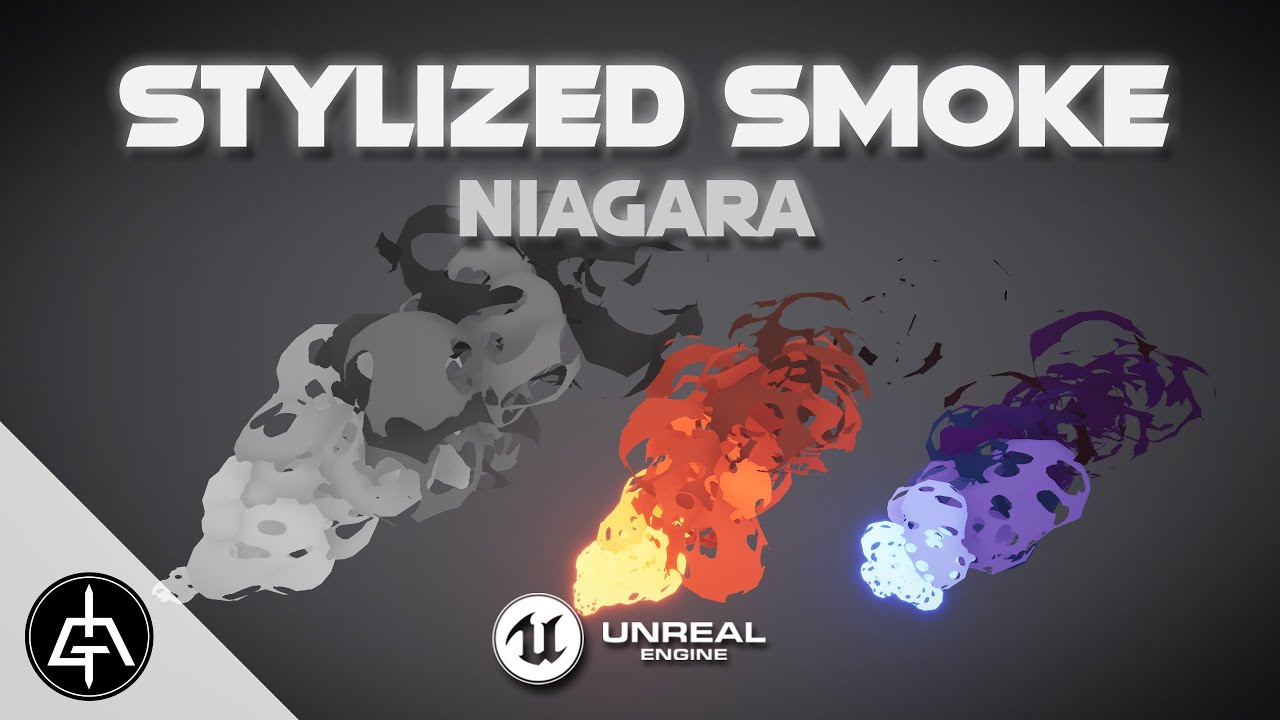 Unreal Engine 5 — стилизованный дымовой визуальный эффект — руководство по Ниагаре