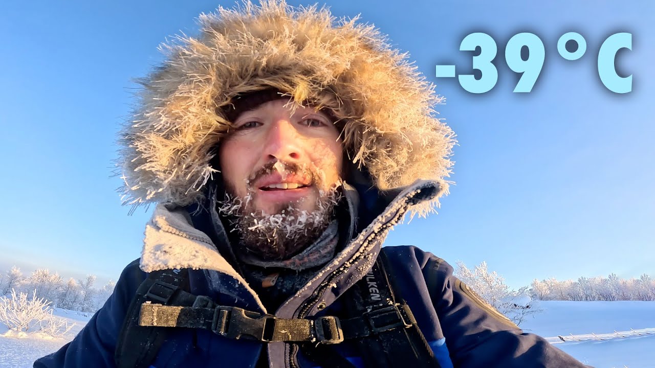 5 JOURS pour Survivre SEUL sur un Lac gelé en Laponie ( Lac Inari en Hiver )