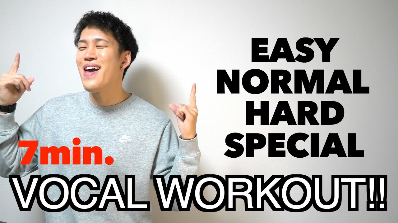 【Beyonce - Love On Top】7 Minute VOCAL WORKOUT!!【男性用・毎日の発声練習】