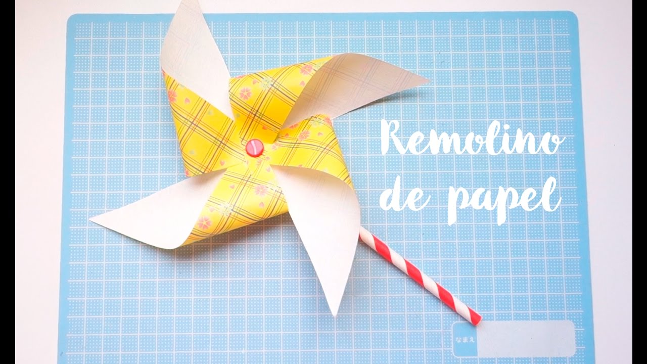 Cómo hacer un remolino de papel? - fácil y rápido