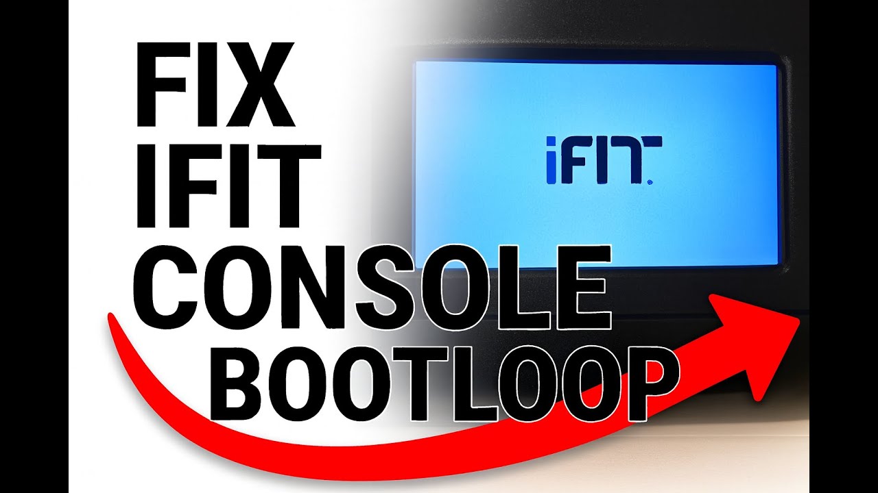Fix iFit Console Bootloop (2010s NordicTrack Software Reset Guide)