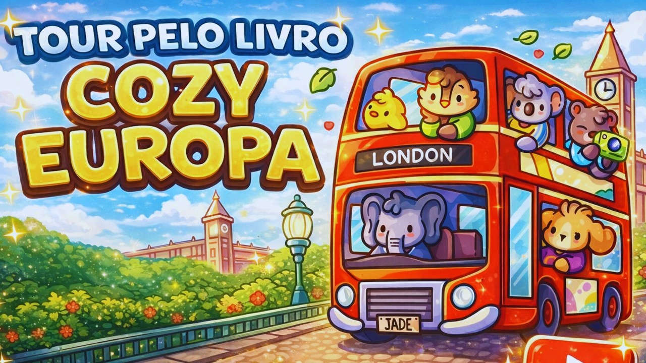 Colorindo  Cozy Europe I Jade Summer  Livro de Colorir Fofo e Relaxante #cozy #coloring #relaxing