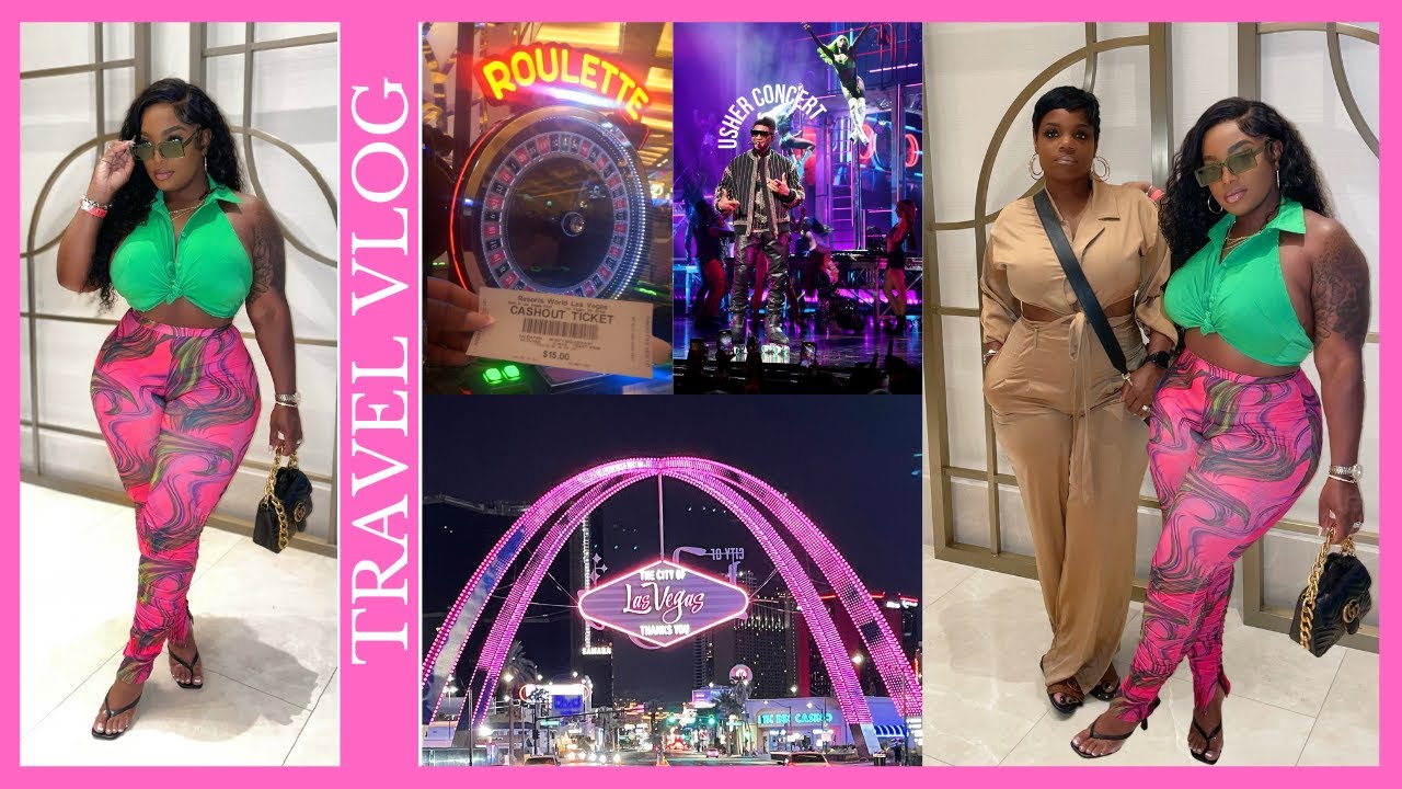 LAST TIME IN VEGAS | MOM IS A VIBE&bull; USHER SEXY CONCERT&bull; THE BIGGEST BENIHANA EVER &bull; RUPAUL DRAG SHOW