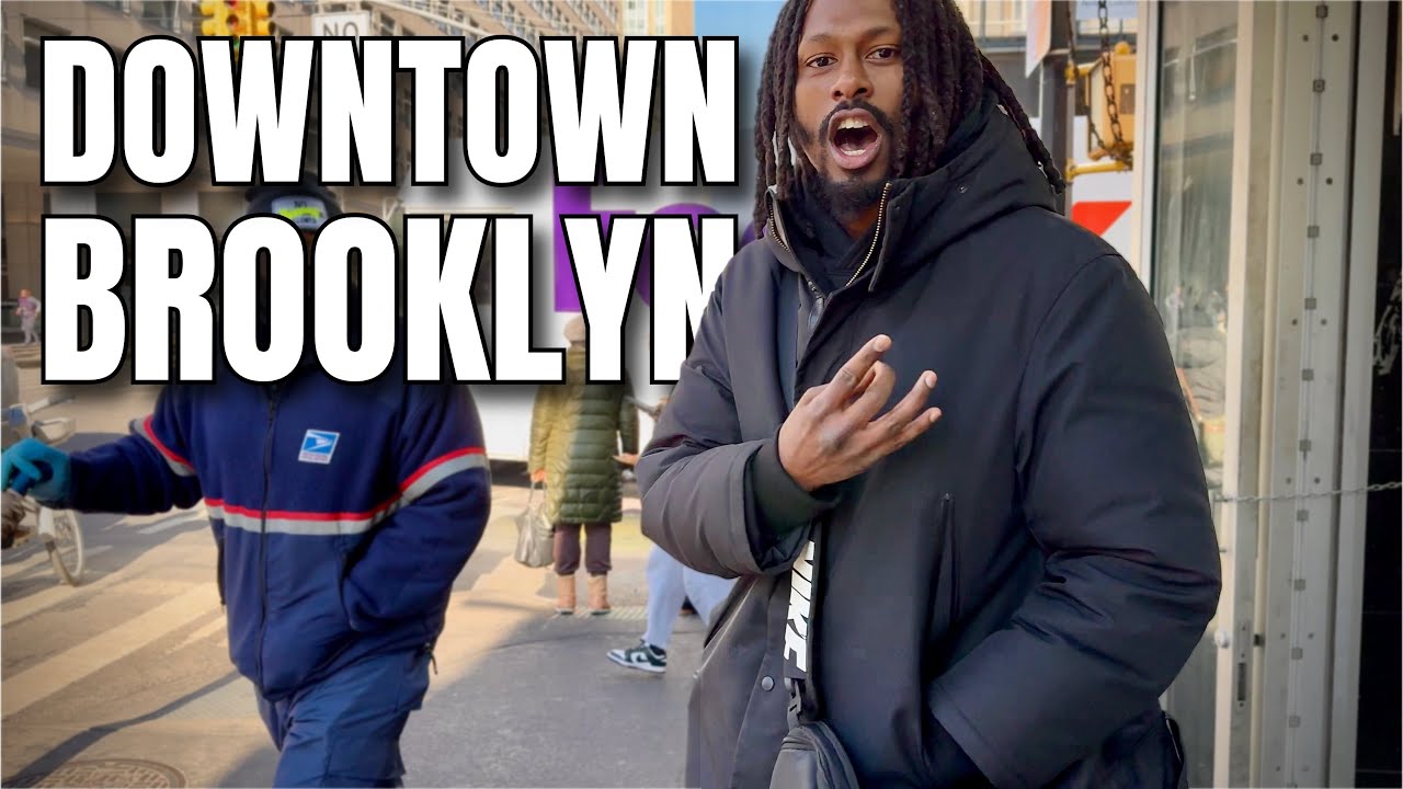 NEW YORK CITY Walking Tour [4K] - DOWNTOWN BROOKLYN