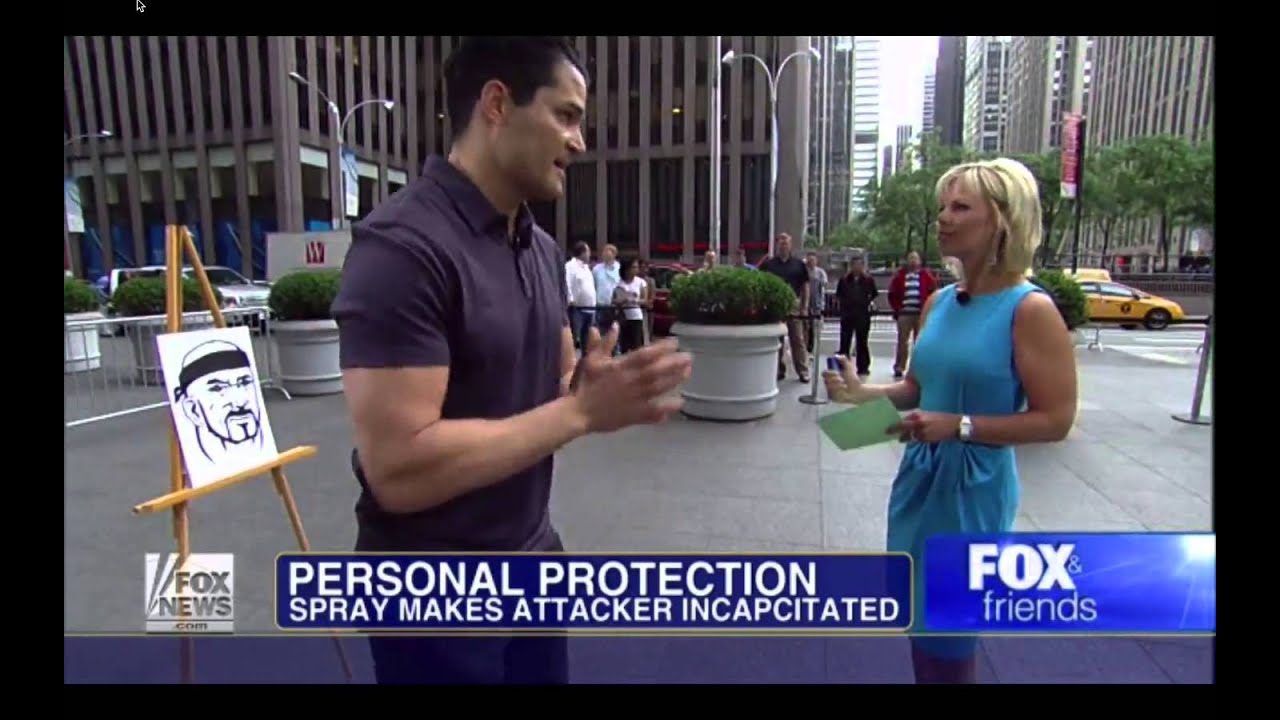 SABRE Pepper Spray: How To Use It - Fox & Friends!