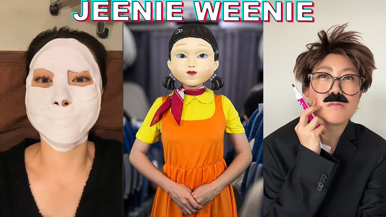 *NEWEST* Jeenie Weenie Flight Attendant Shorts #1 | Funny Jeenie Weenie TikToks 2025