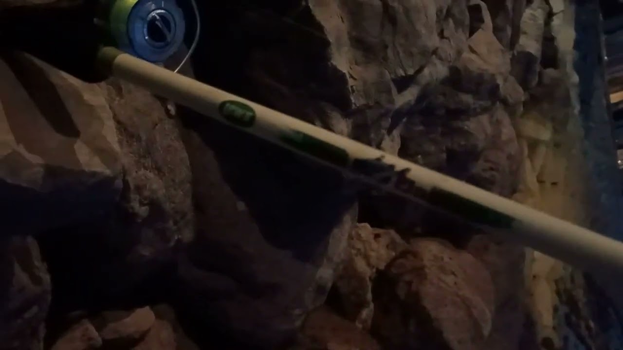 night fishing at lake Hefner
