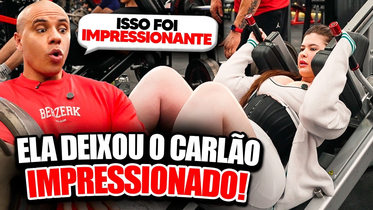 Nicolle deixou o Carlão de BOCA ABERTA no PRIMEIRO LEGDAY dela!