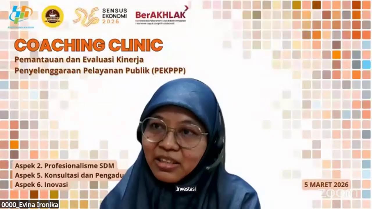 Coaching Clinic PEKPPP Aspek 2, 5, dan 6