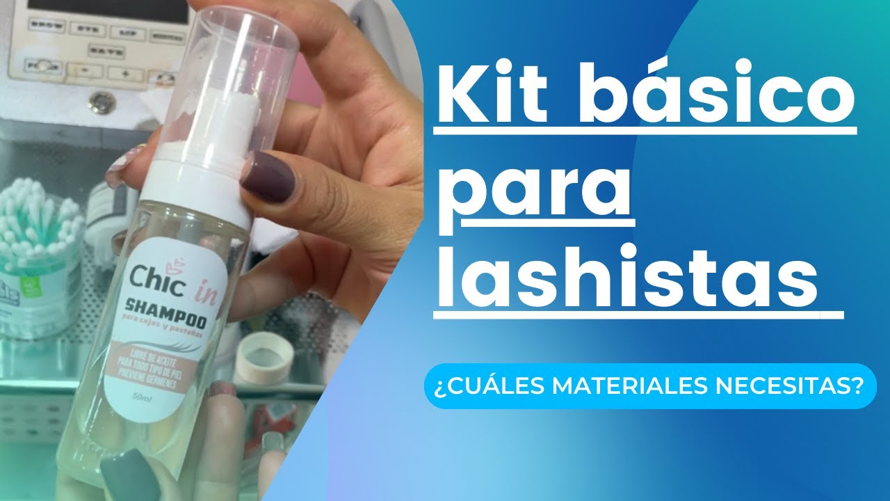 Materiales b&aacute;sicos para hacer unas extensiones de pesta&ntilde;as