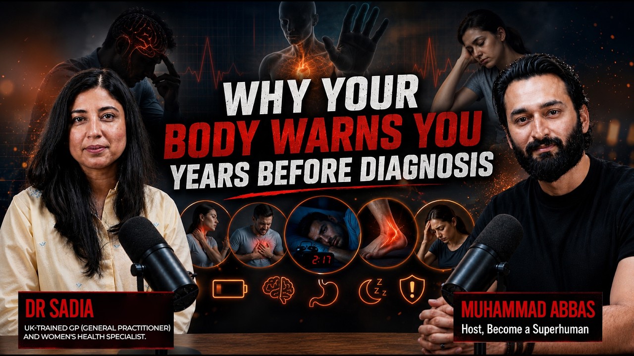 Why Your Body Warns You Years Before Diagnosis | Dr. Sadia | Superhuman Podcast