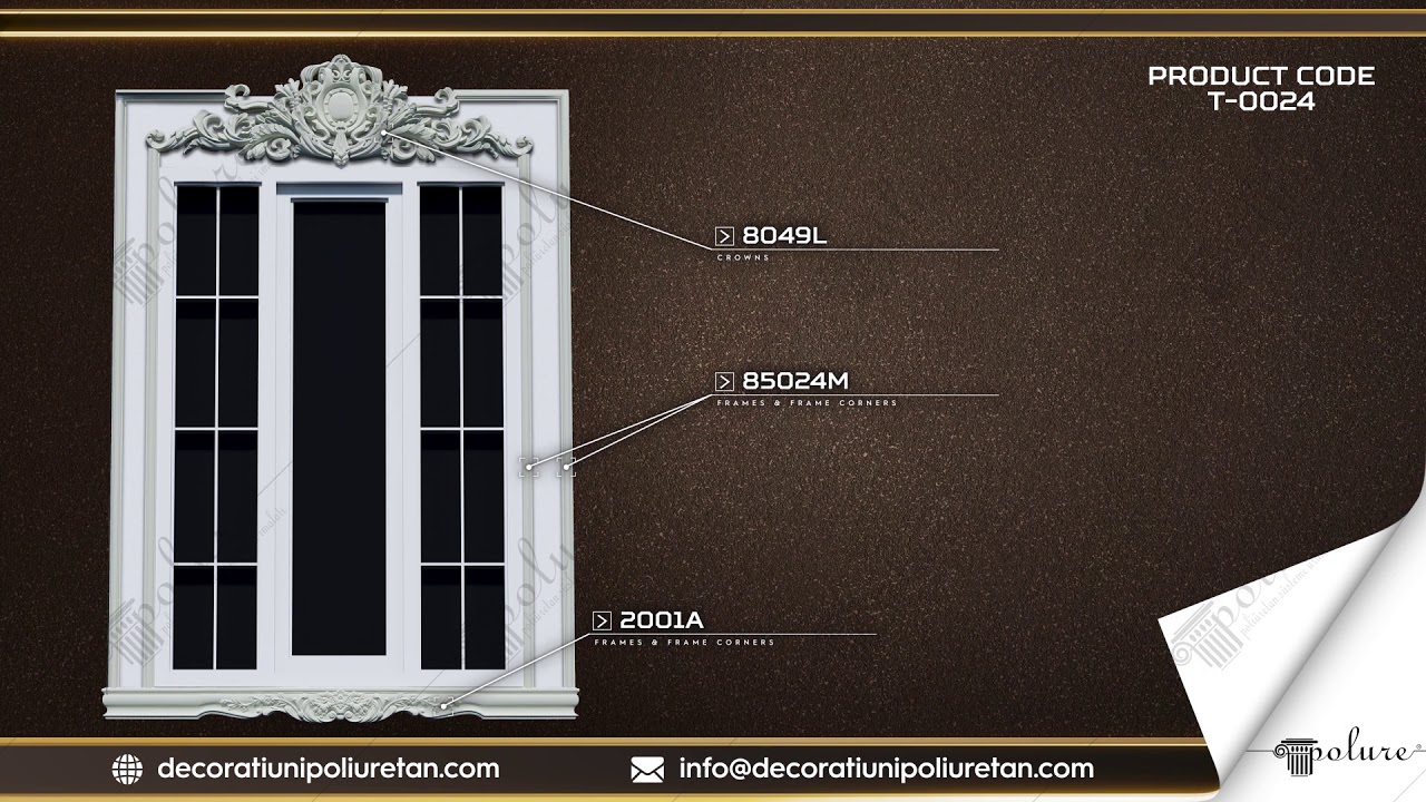 Modele pentru Ancadrament fereastra exterior  - Cadre Ancadramente Ferestre Exterior
