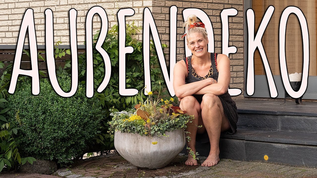GARTENDEKO FÜR DIE WARMEN TAGE - DIY