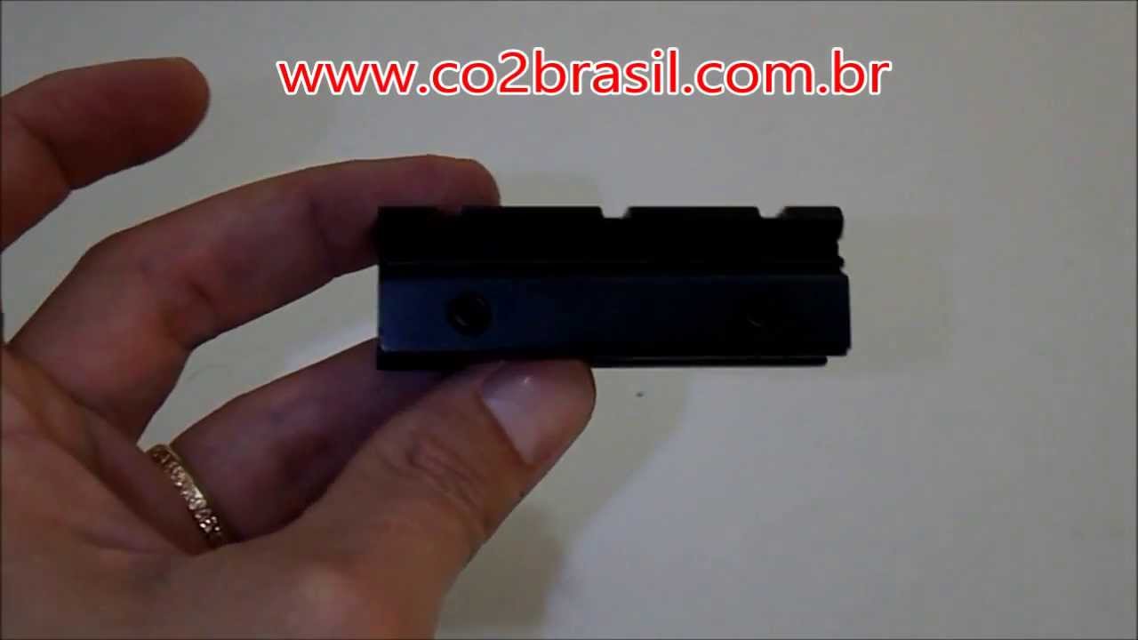 Adaptador de Trilho de 11mm para 20mm