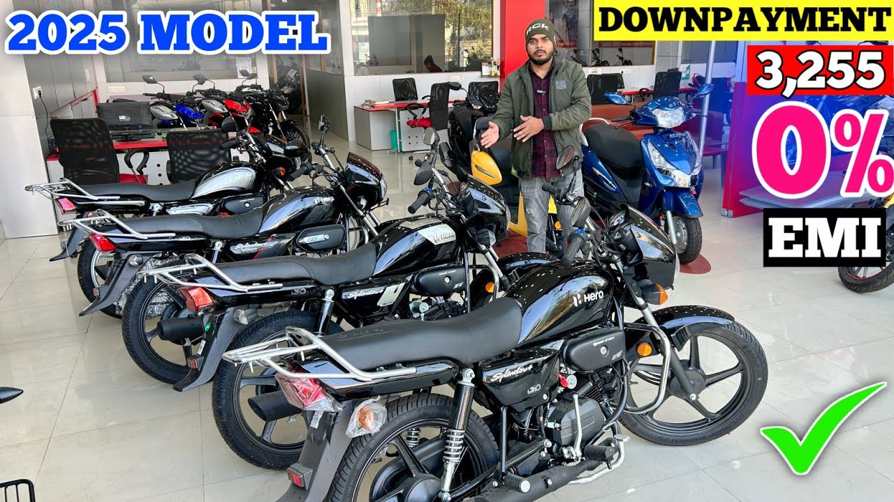 New Hero Splendor Plus All Mode Finance Review || Price Loan Emi Downpayment || Splendor+ 2025 Model