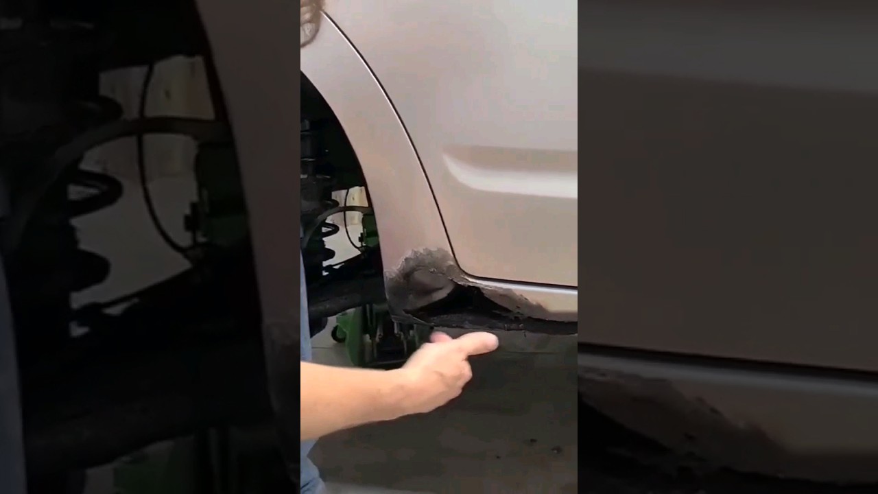 Fastest Easiest Rust Hole Repair
