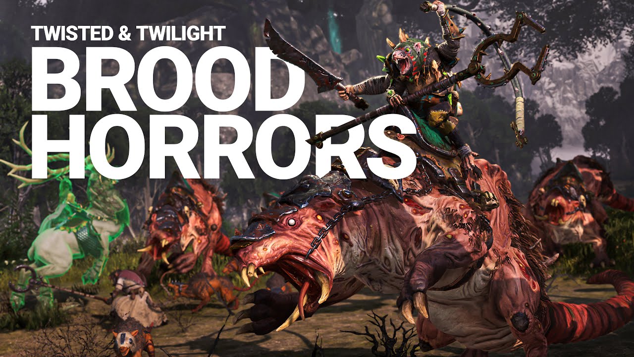 Introducing Brood Horrors, Single Units & Mounts | The Twisted & The Twilight Total War: WARHAMMER 2