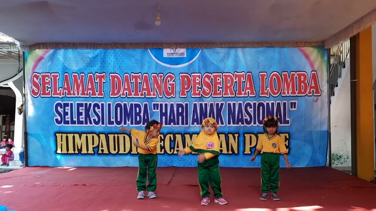 Juara 1 Lomba Gerak dan Lagu TK Tauladan || Tingkat PAUD Kecamatan Pare || Hari Anak Nasional 2022 