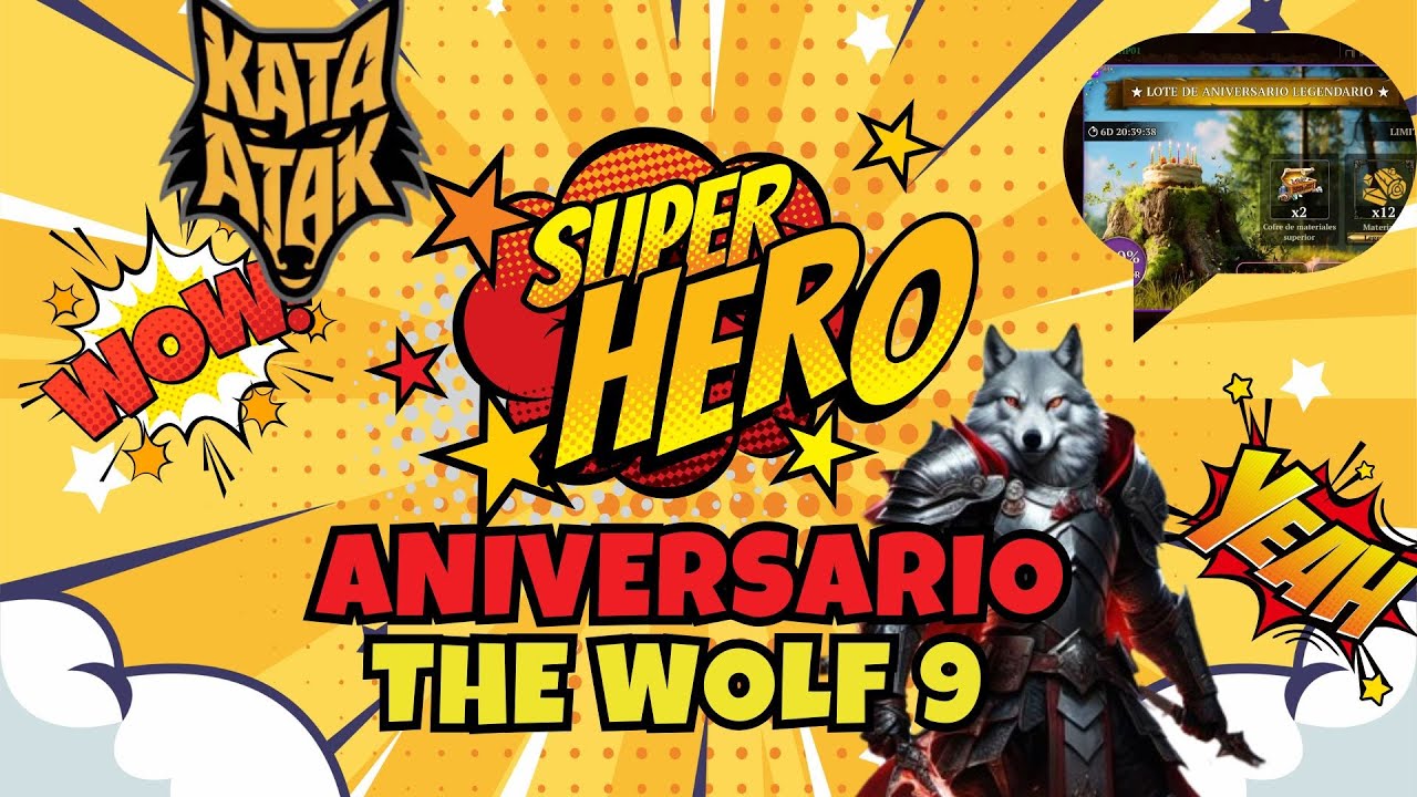 ¡Aniversario #9 de The Wolf! 🐺 #thewolfonlinesimulator