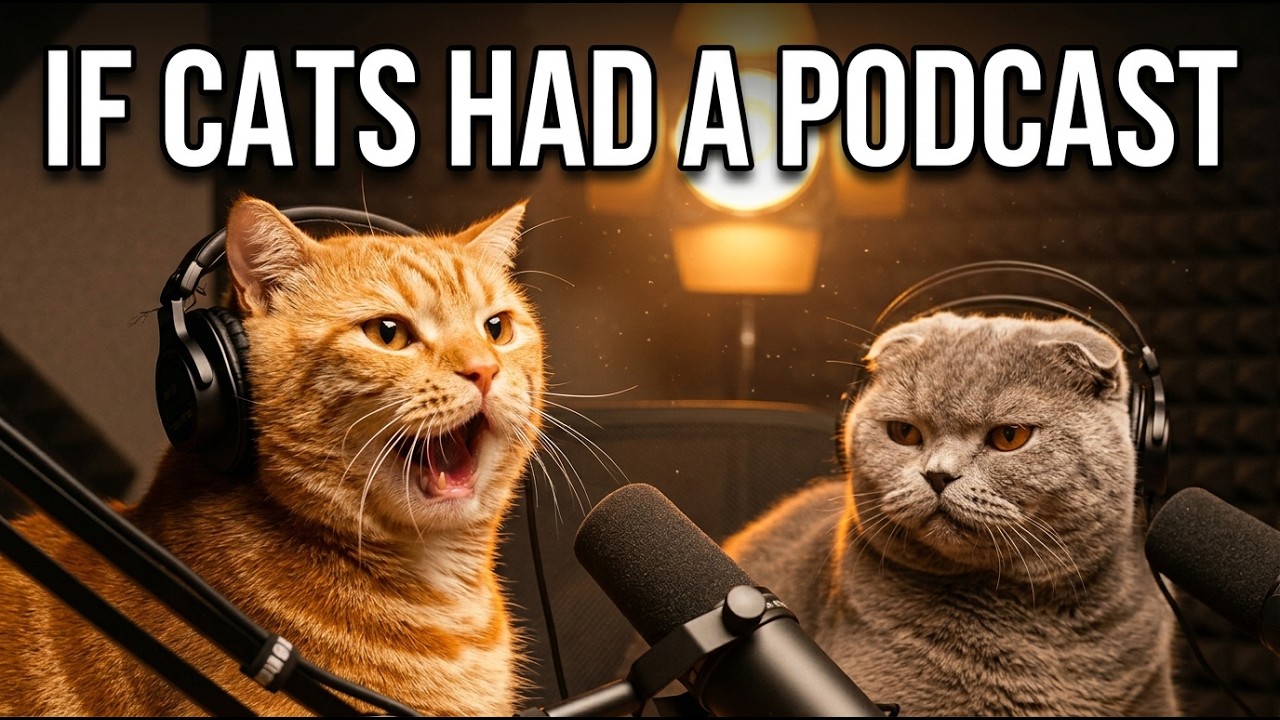 Funny Talking Cats Podcast Compilation