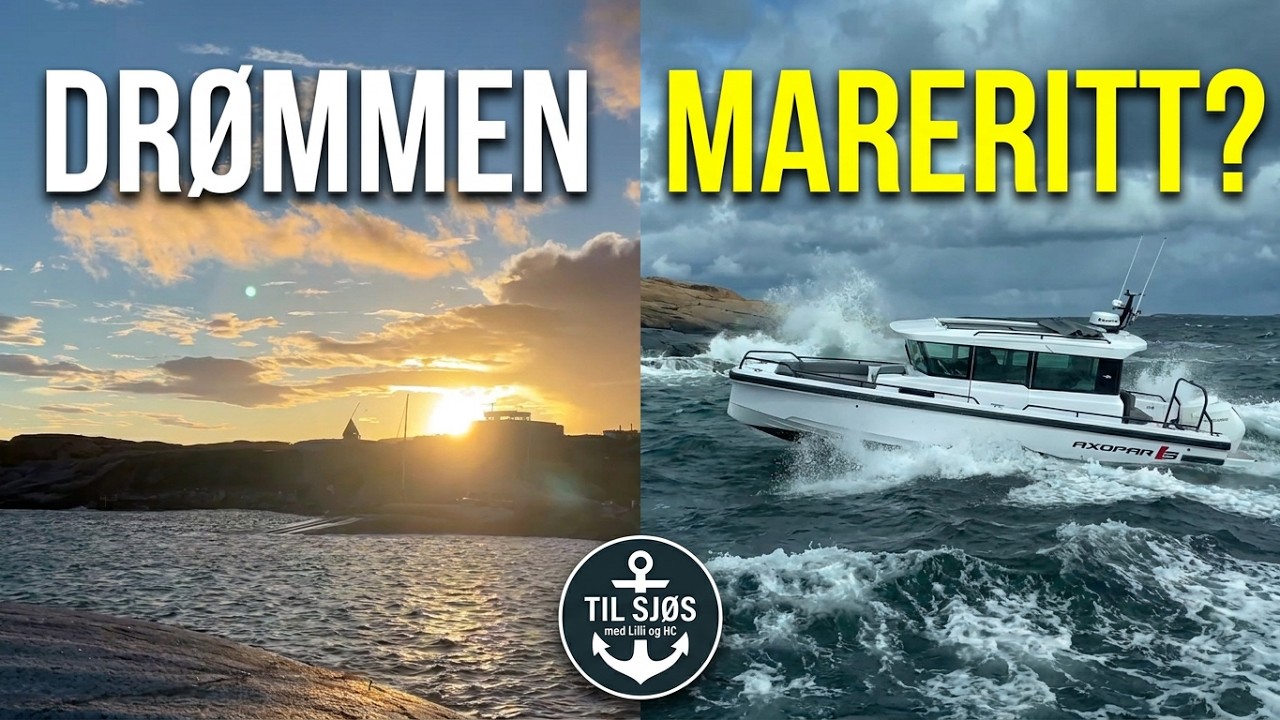 🌊 Fra Fredrikstad til Verdens Ende: Båtferie i drømmebåten 🚤 Til Sjøs med Lilli og HC, ep 1 #båtfolk