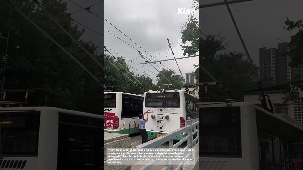 The Dance of The Overhead Wires: Train Driver's Pantograph Operation Techniques Manual