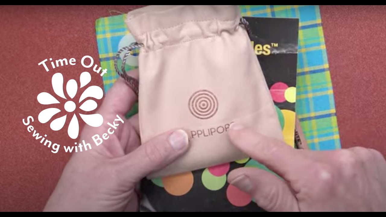 Time Out — Sewing with Becky — Preparing Circles